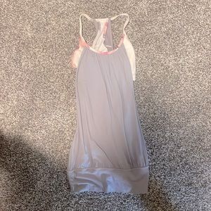 Lululemon tank top with built in sports bra